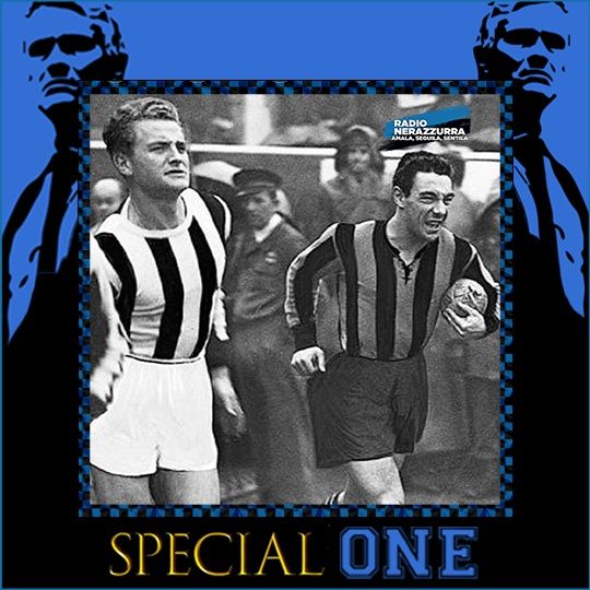 Inter Juventus  1947 - Prima doppietta di Benito "Veleno" Lorenzi