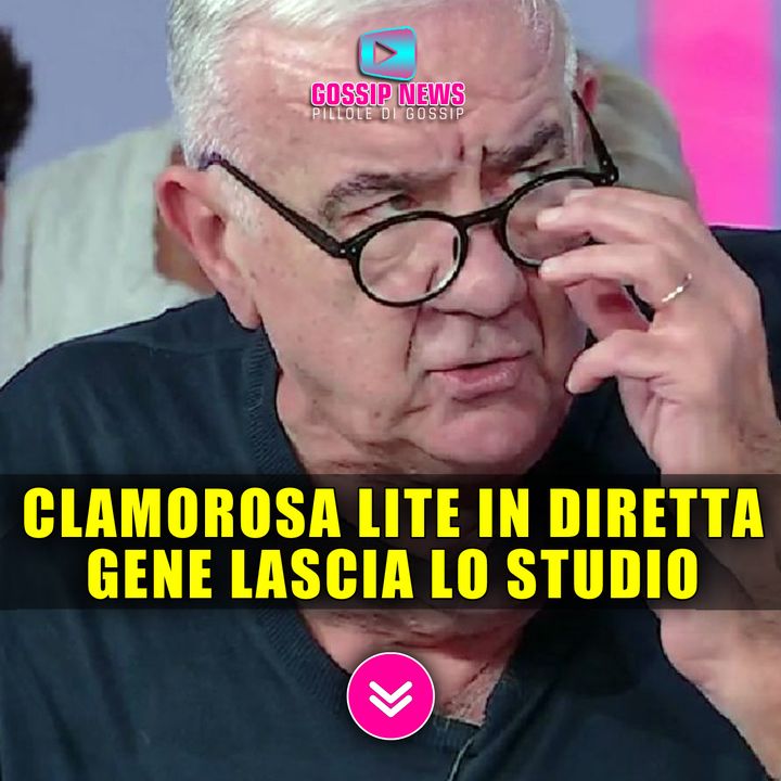 Clamorosa Lite a Citofonare Rai 2: Gene Gnocchi Abbandona Lo Studio! 