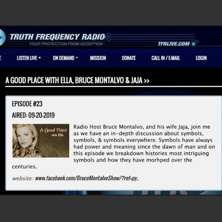 TFR Truth Frequency Radio- Bruce Montalvo & Jah Jah Discuss Symbols
