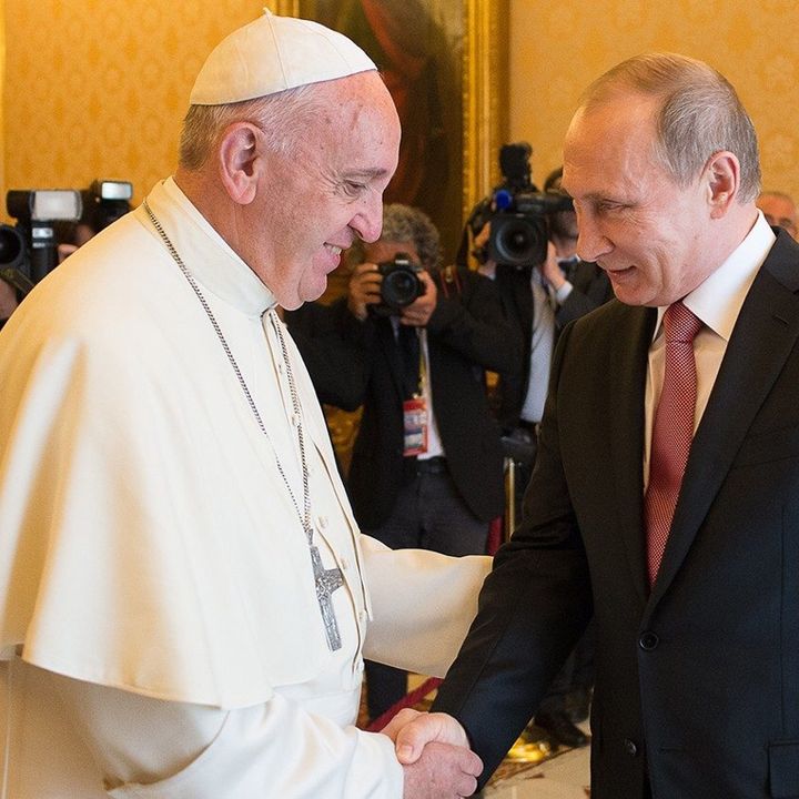 El Papa Francisco pide reunirse con Vladimir Putin. Hasta ahora no ha tenido respuesta 3MAY