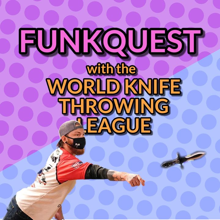 World Knife Throwing League Commissioner Evan Walters