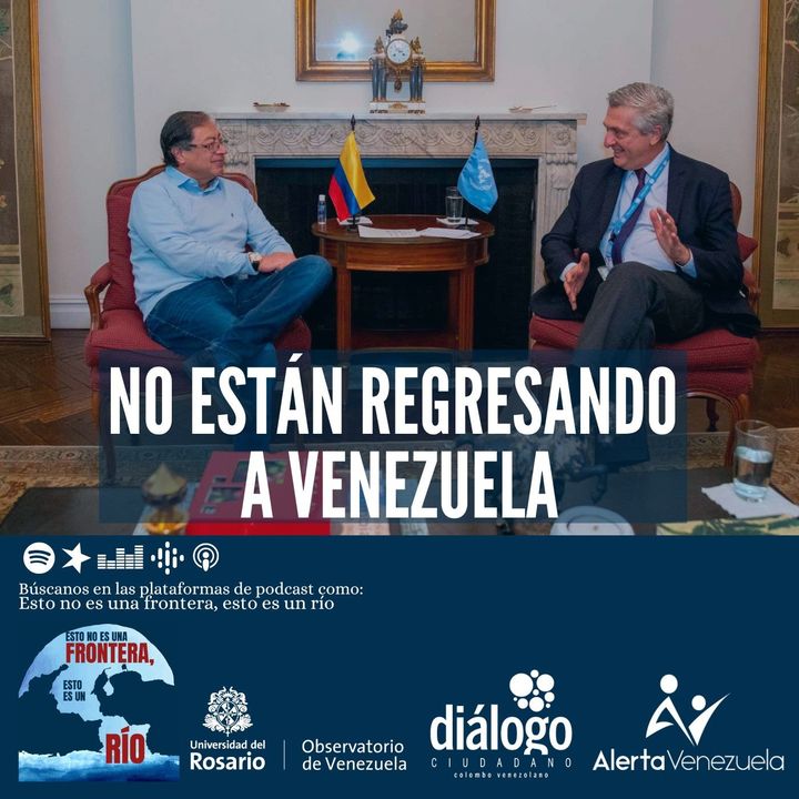 No están regresando a Venezuela