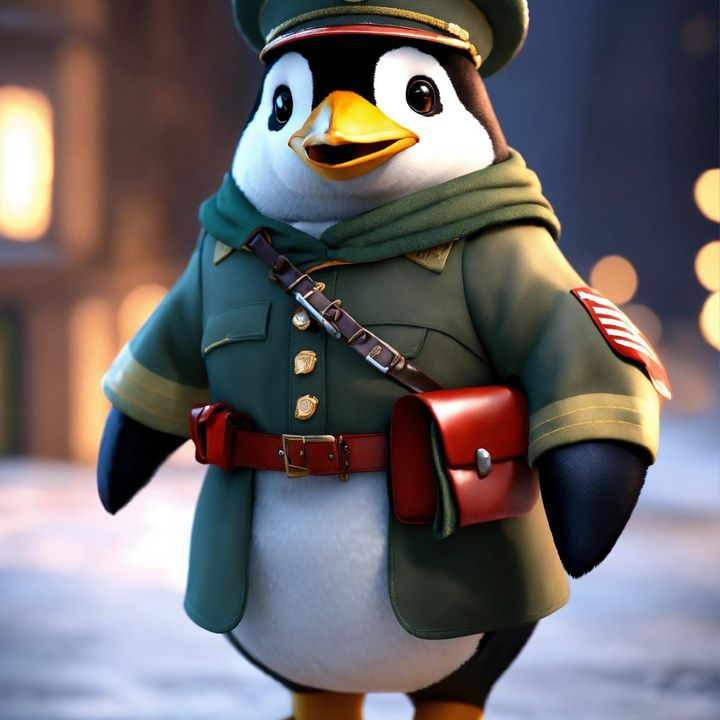 EP640: The Penguin who dreamt of being a Solider