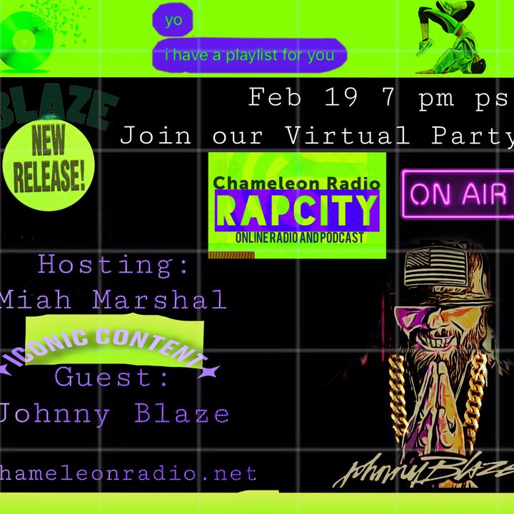 USA Rap Edition Podcast with Johnny Blaze Episode 2