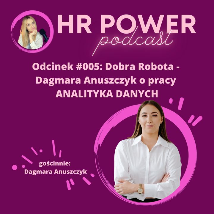 #005 Dobra Robota - Dagmara Anuszczyk o pracy ANALITYKA DANYCH