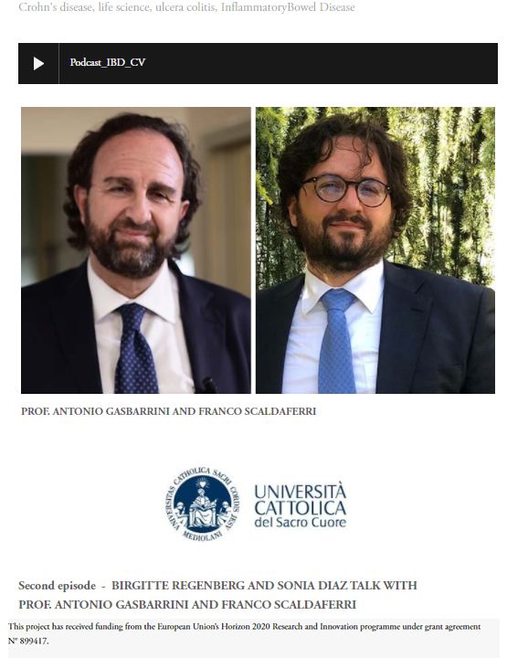 PROF. ANTONIO GASBARRINI AND FRANCO SCALDAFERRI - GEMELLI HOSPITAL -  TALK ABOUT IBD