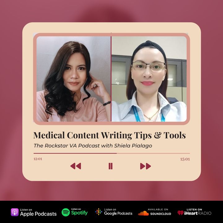 Medical Content Writing Tips and Tools with Winnie Ocaña