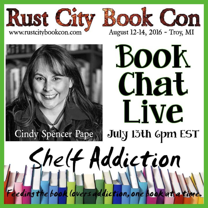 Ep 14: Author Interview with Cindy Spencer Pape | Book Chat LIVE
