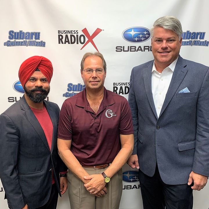 Bill Neglia of Neglia Insurance Group, Todd Evans of Pieper O'Brien Herr Architects, and Roop Singh of Intuit Factory