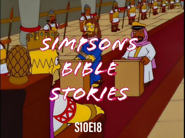 187) S10E18 (Simpson's Bible Stories)