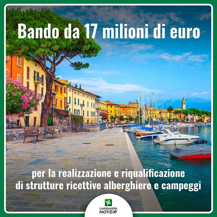 Regione Lombardia, sostegno alla competitività delle strutture alberghiere