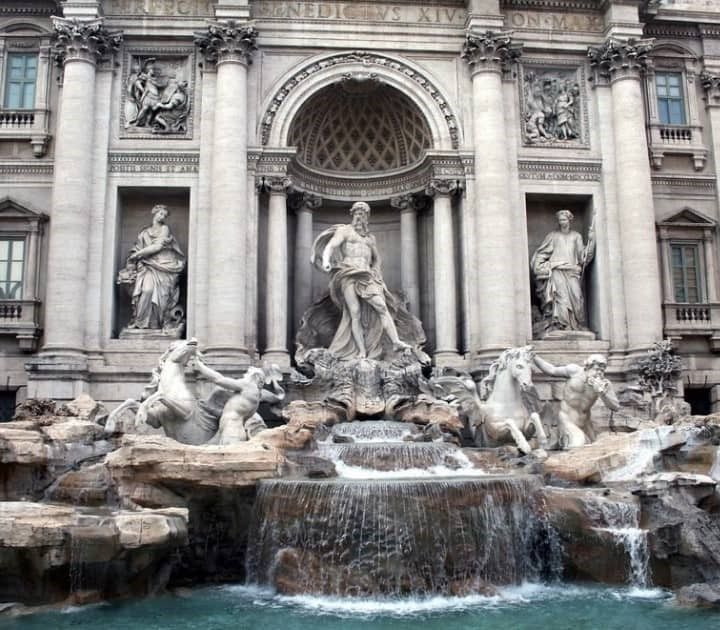 La fontana di Trevi, la fontana più famosa di Roma