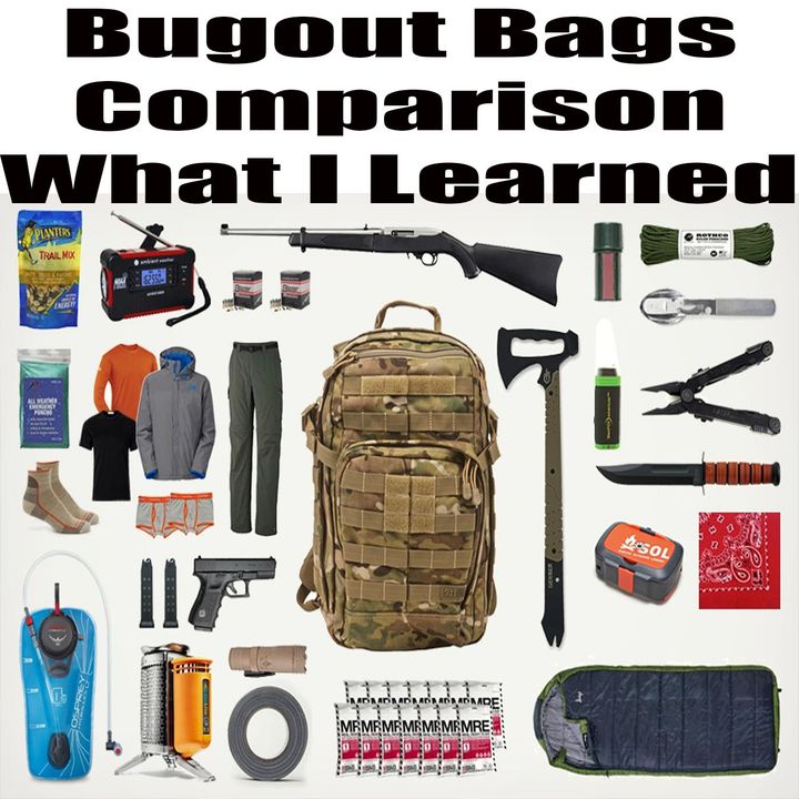 Bug-Out Bag Comparison - What I Learned About Mine - Episode 5