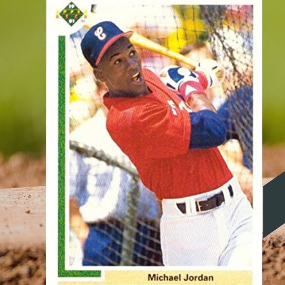 La primera tarjeta de béisbol de Michael Jordan (1991 Upper Deck)