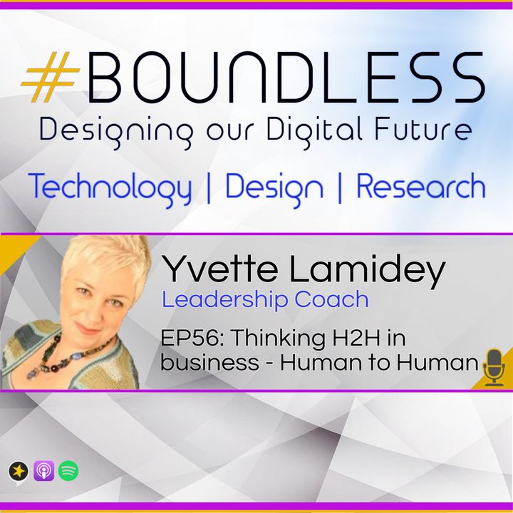 EP56: Yvette Lamidey, Leadership Coach: Thinking H2H in business - Human to Human