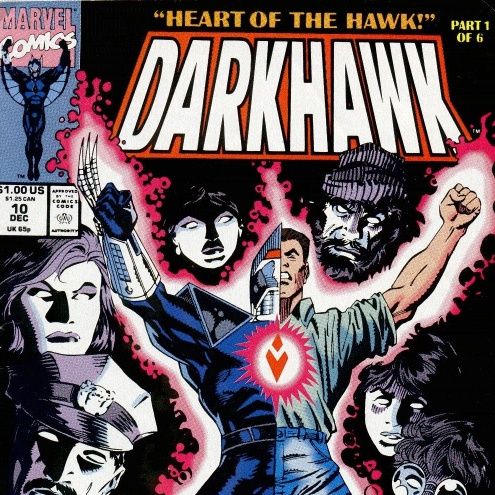 Unspoken Issues #53 - Darkhawk - “Heart of the Hawk”
