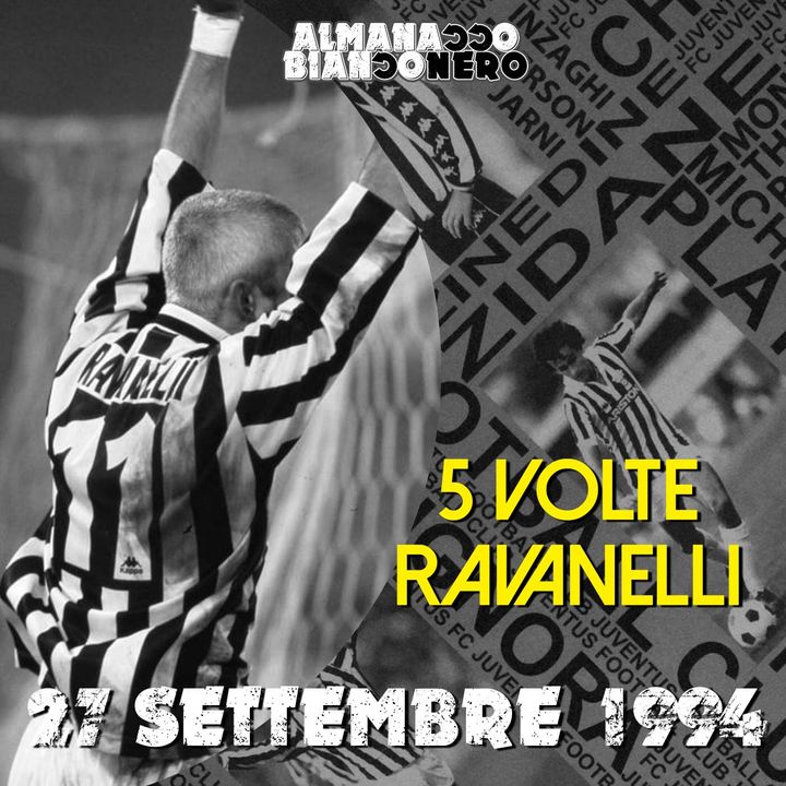 27 settembre 1994 - 5 volte Ravanelli