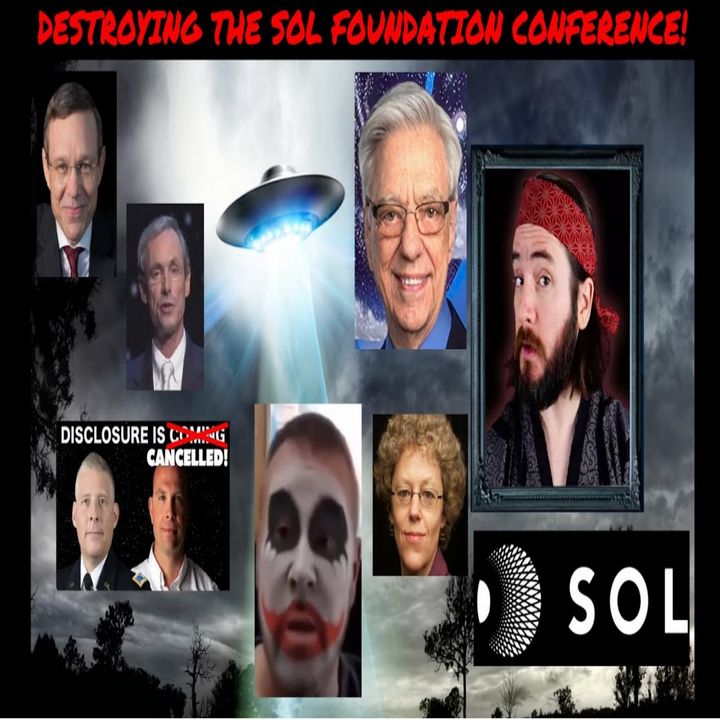 DESTROYING The Gary Nolan sol foundation UFO conference!