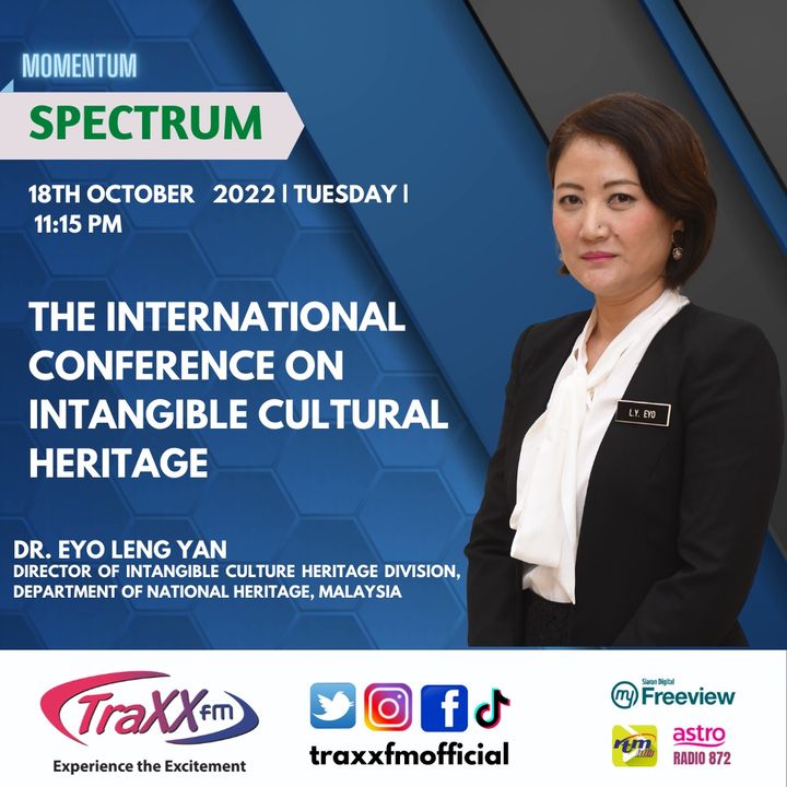 Spectrum: The International Conference on Intangible Cultural Heritage | Tuesday 18th October 2022 | 11:15 am