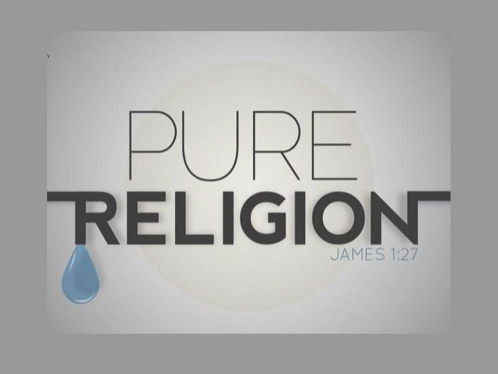 Pure Religion - Morning Manna #3075