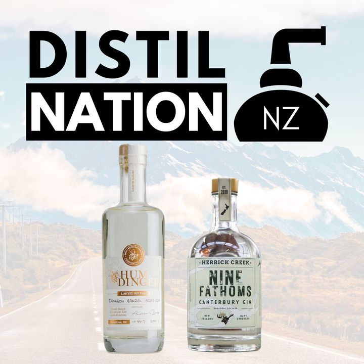 An Introduction to New Zealand Gin. ft, Humdinger Barrel Aged Gin & Herrick Creek Nine Fathoms Gin