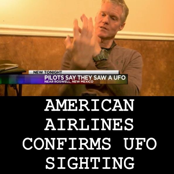 #BonusBite “AMERICAN AIRLINES CONFIRMS UFO SIGHTING”  #WeirdDarkness