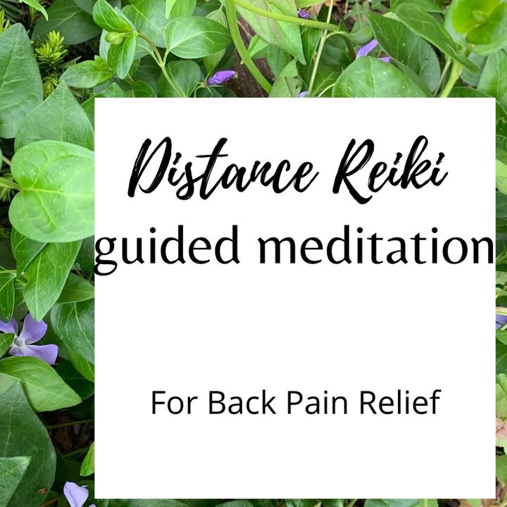 Back pain relief guided healing meditation