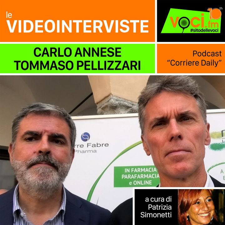 CARLO ANNESE e TOMMASO PELLIZZARI su VOCI.fm - clicca play e ascolta l'intervista