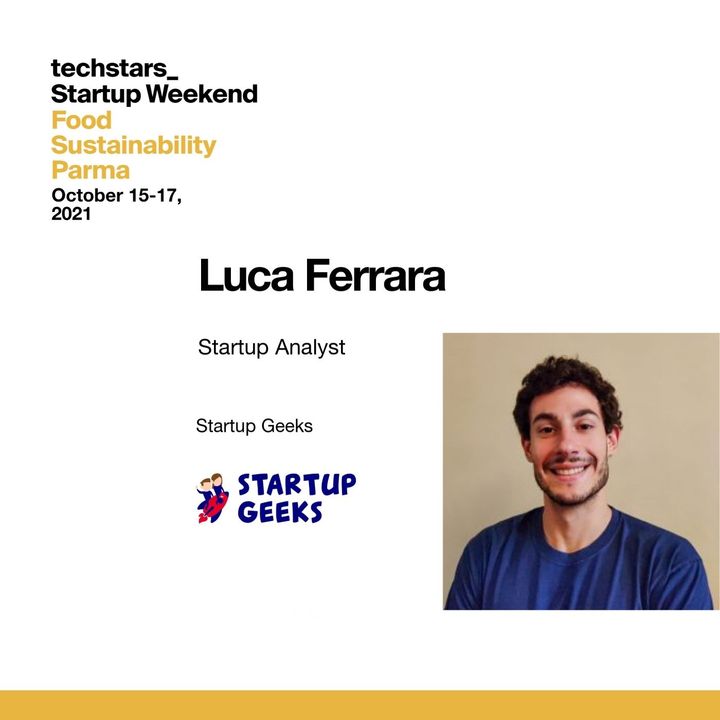Luca Ferrara di Startup Geeks per #SWFSParma