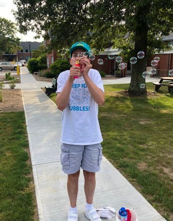 Plainville Honors Its Bubble-Blowing Good Will Ambassador