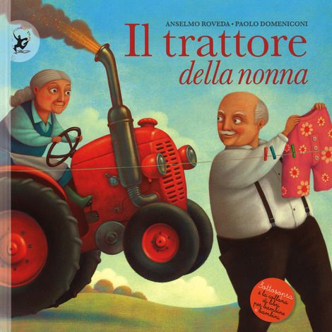 Audiolibri per bambini - Il trattore della nonna www.radiogiochiecolori.it