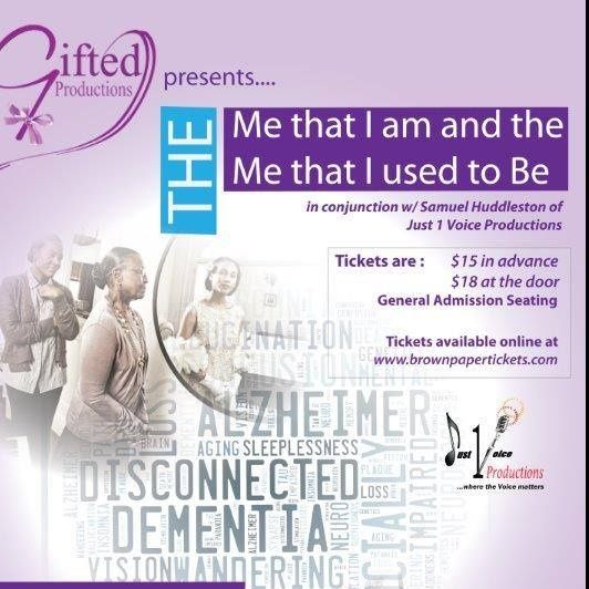 The Me that I am-The Me That I Used to Be. Dimentia and Alzheimers on Stage