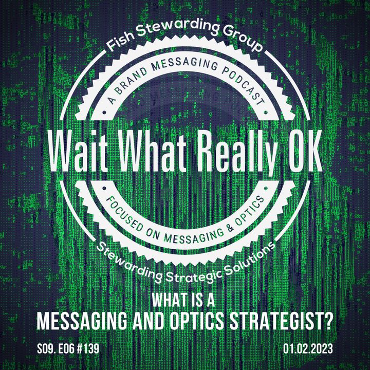 What is a messaging and optics strategist?