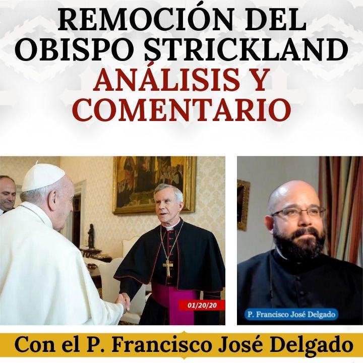 La remoción del Obispo Strickland. Análisis y comentario con el Padre Francisco José Delgado.