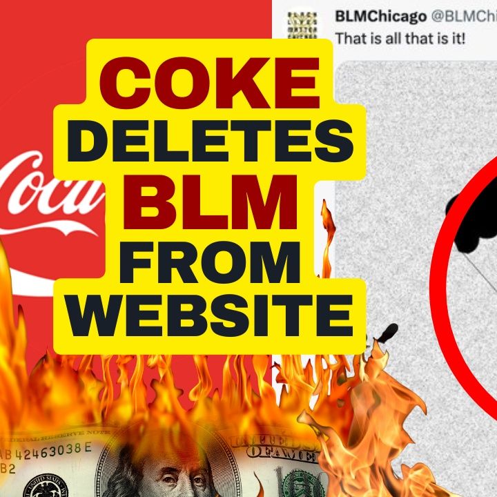 Coke Deletes BLM From Website