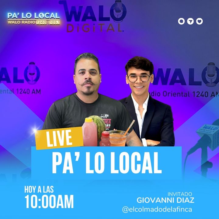 Pa' lo Local: Giovanni Díaz (El Colmado de la Finca) (24 enero 2024)