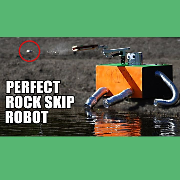 Rock Skip Robot- The Science of Perfect Rock Skipping