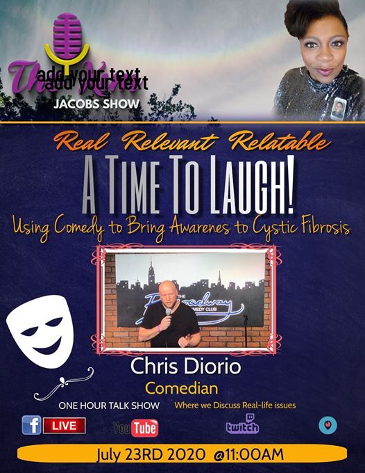 A TIME TO LAUGH - COMEDY AND CYSTIC FIBROSIS