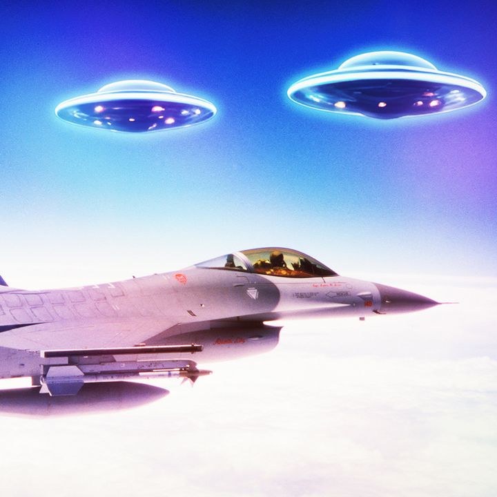 Did F-16s Pursue UFOs Flying Over Presidential Residence?