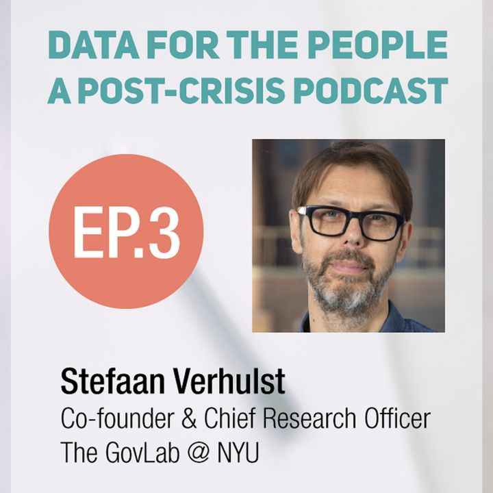Stefaan Verhulst - Co-founder of NYU's GovLab