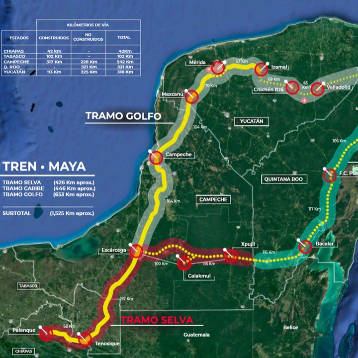 Lanzan licitaciones para construir Tren Maya