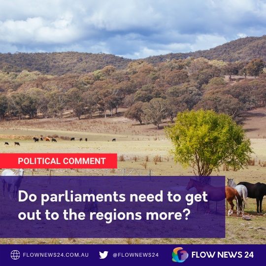 Should parliaments sit more often in regional Australia? - with @RikkiLambert