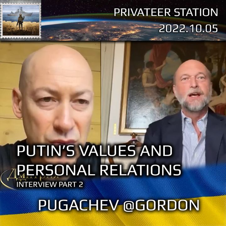 Pugachev 2022-09-21 pt.2 - on Putin's Values, Relations with his Wife, Assassination Requests