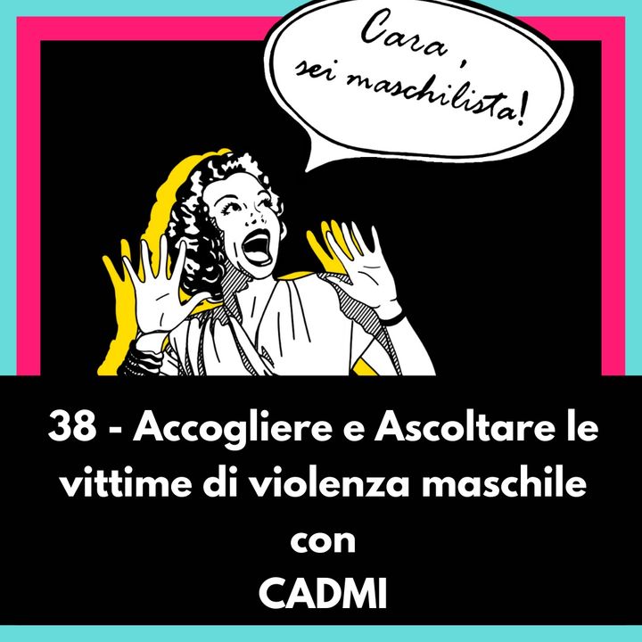 Accogliere e ascoltare le vittime di violenza maschile con CADMI - EP 38