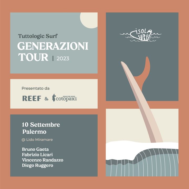 Generazioni Tour by Reef & Cotopaxi - Alle origini del surf in Sicilia