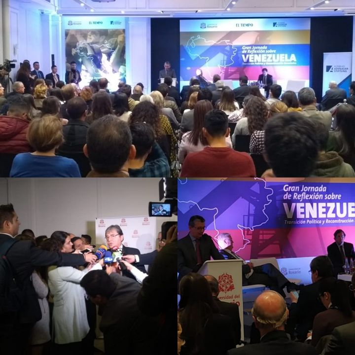 En foro de la U. del Rosario y El Tiempo se coincidió en que el proceso de reconstrucción de Venezuela puede durar años