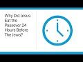 Eating the Passover - the 14th or the 15th?