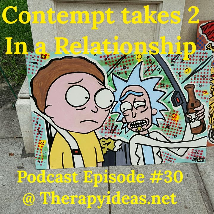 Contempt Takes 2 in Relationships