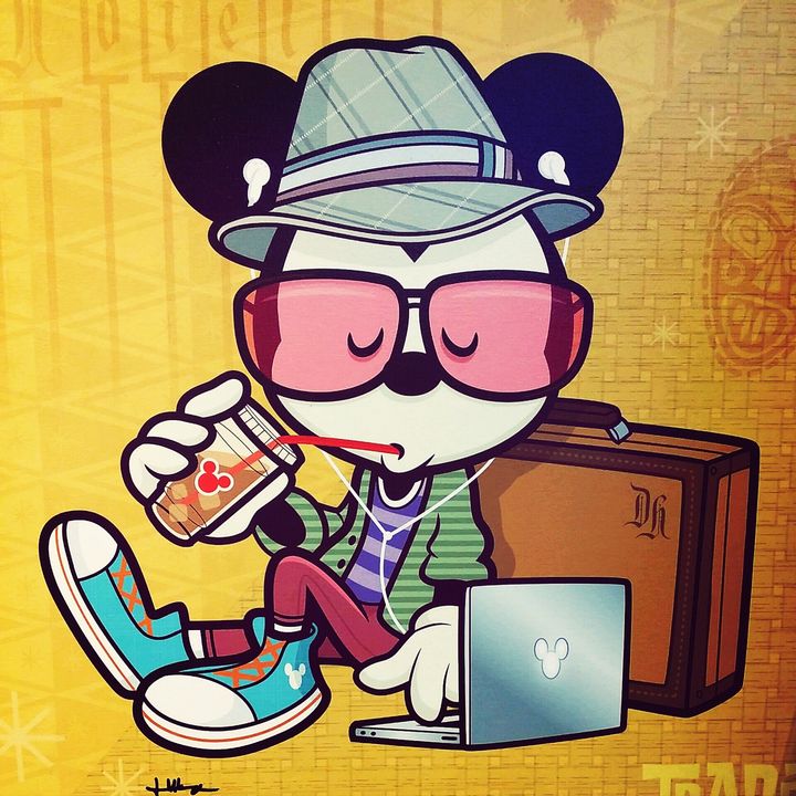 Making Hipster Mickey Mouse |  Jerrod Maruyama