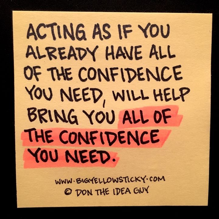 Acting Confident : BYS 163